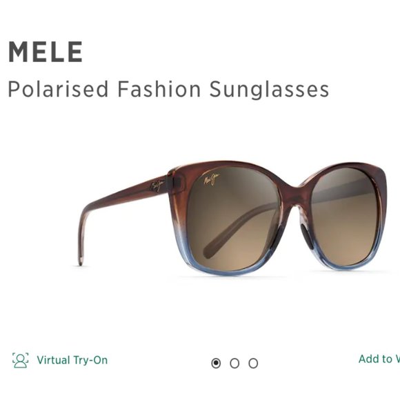 Maui Jim Accessories - Maui Jim MELE Polarised Fashion Sunglasses NWOT